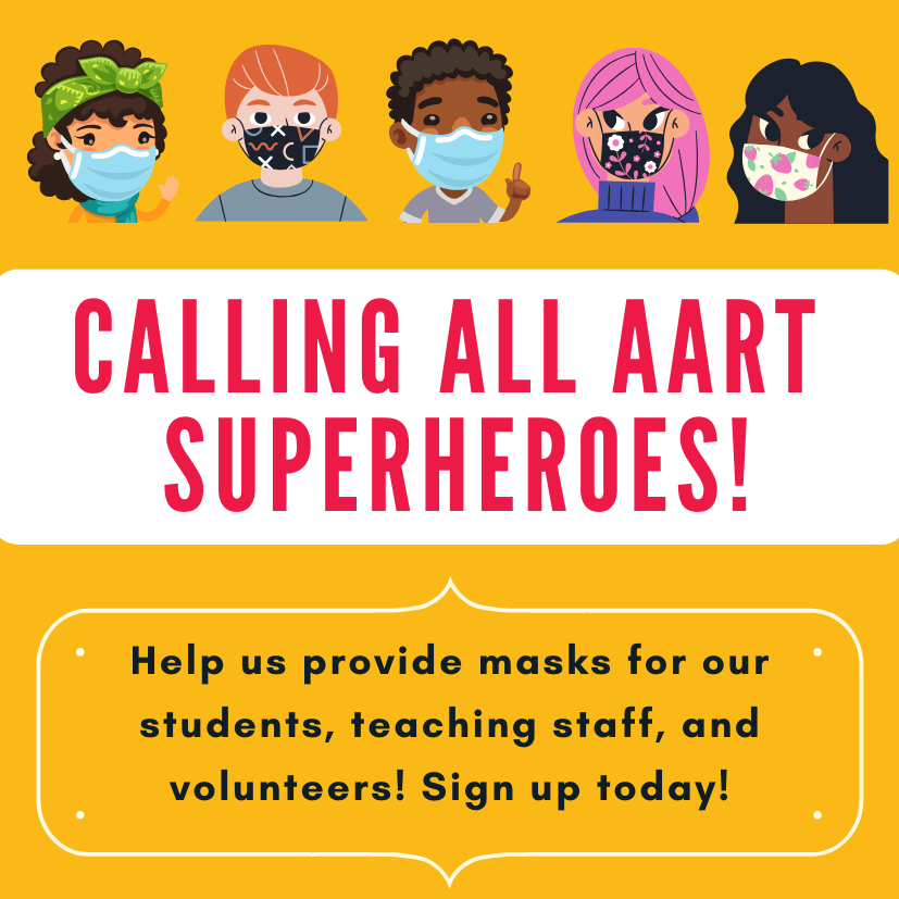Calling all AART Superheroes!