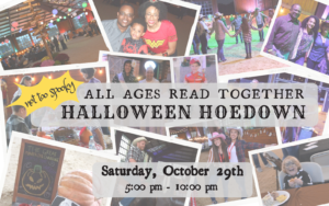 A collage of photos from previous hoedown events.